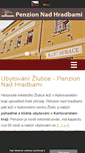 Mobile Screenshot of penzionzlutice.cz